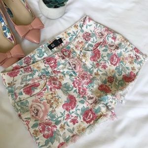 Forever21 Floral Shorts
